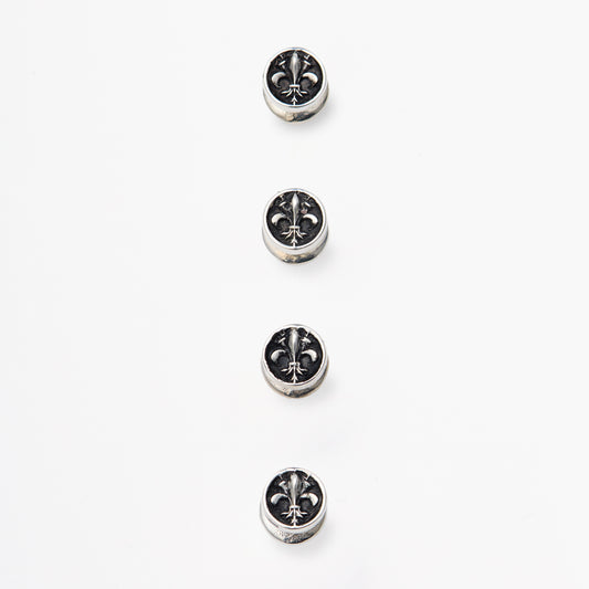 Sterling Silver Button Covers