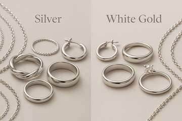 What's the Difference Between Silver vs. White Gold?