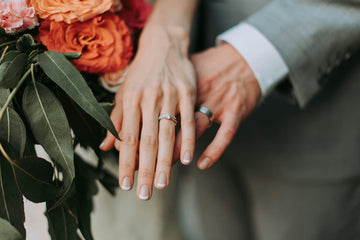 Which Goes First: The Engagement Ring or the Wedding Ring?
