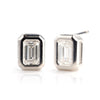 Lab-Grown Emerald-Cut Diamond Stud Earrings