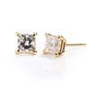 Princess-Cut Lab-Grown Diamond Stud Earrings