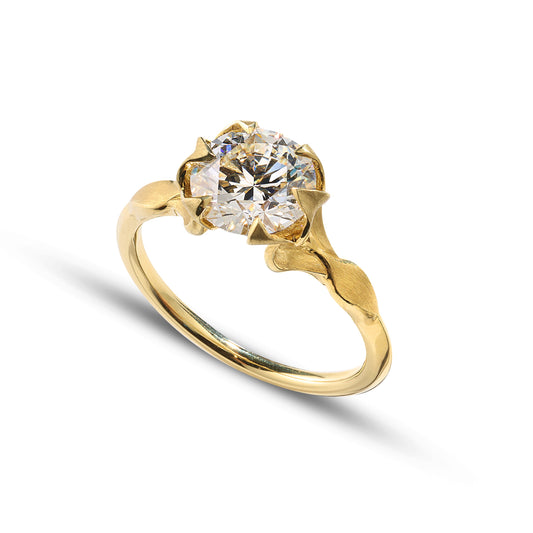 1.78CT Round Brilliant Cut LG Diamond Engagement Ring