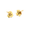18K Gold Poppy Earrings | Origami Collection