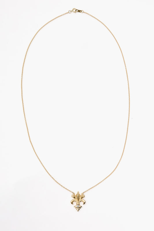 Custom 14k Yellow Gold Necklace