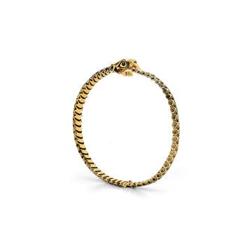 Snake Bracelet in 18k Yellow Gold